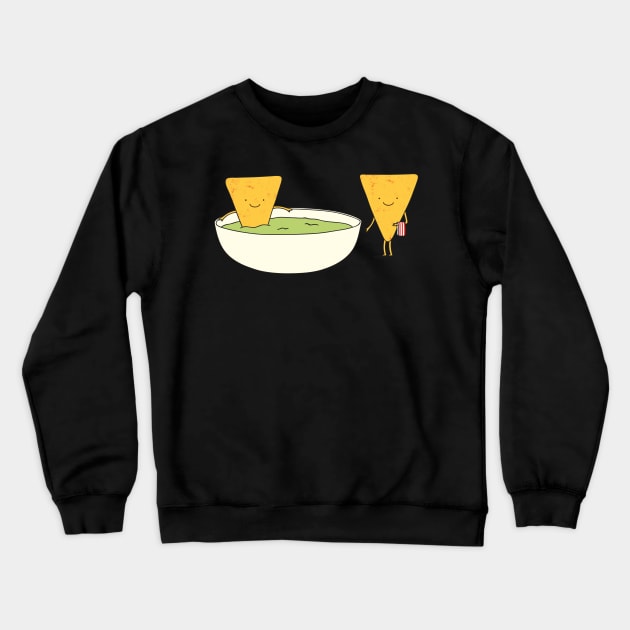 Chips and dip Crewneck Sweatshirt by milkyprint